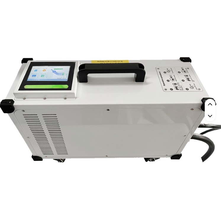 Cargador móvil DC 20kW - Detalle frontal